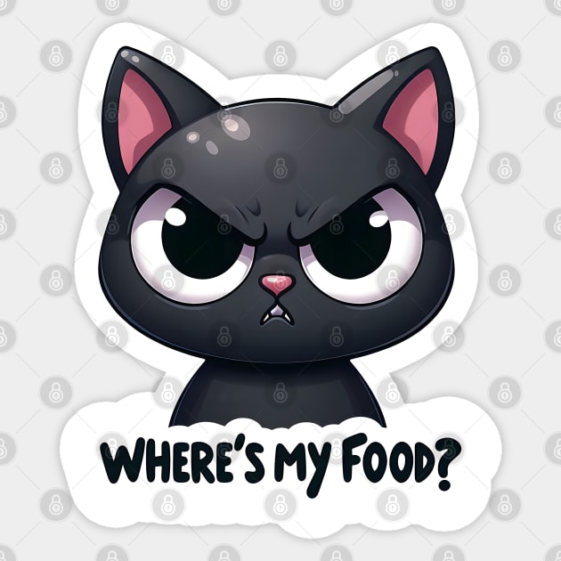 Where is my Food? Sticker by Rohit929